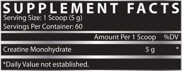 Nutrex Creatine Monohydrate 60 Servings Cheap - Image 4